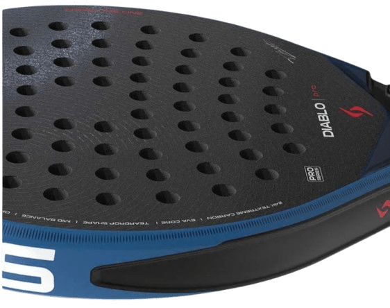 Siux Tino Libaak Diablo Pro 2026 Royal Blue Racket - Padel Outlet SIUX
