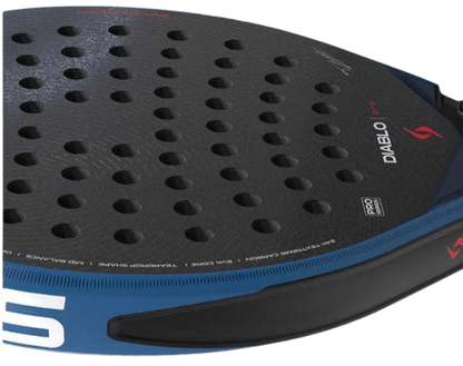 Siux Tino Libaak Diablo Pro 2026 Royal Blue Racket - Padel Outlet SIUX