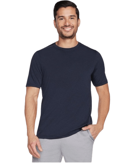SKECHERS GODRI CHARGE TEE - MTS353 - NAVY - Padel Outlet Skechers