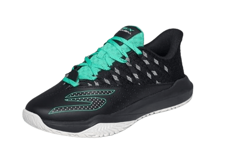 Skechers Mens Shoes Viper Court Rally Black Aqua - Padel Outlet Skechers