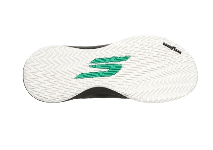 Skechers Mens Shoes Viper Court Rally Black Aqua - Padel Outlet Skechers