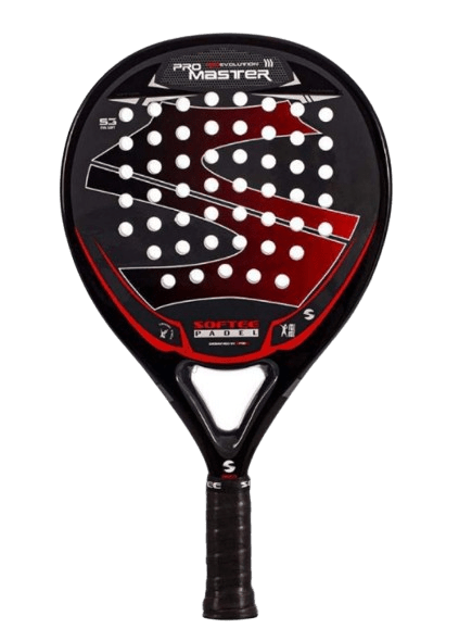 SofteePadel Racket Pro Master Evolution Rojo - Padel Outlet SOFTEE