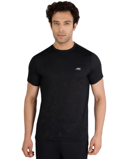 SS SKECHERS DELTA T-SHIRT SS TS0010ID-BLACK - Padel Outlet Skechers
