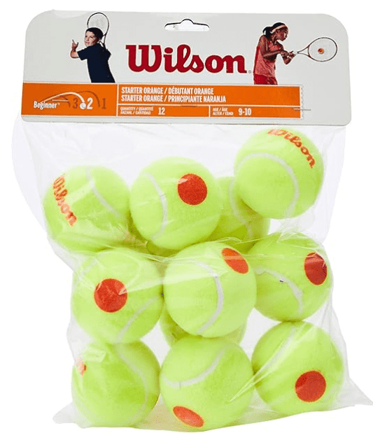 STARTER ORANGE TENNIS BALL 12 PACK - Padel Outlet WILSON