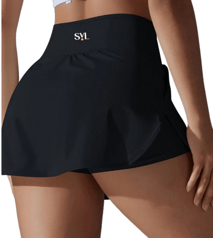 Svl Ace & Allure Women's Skirt Black - Padel Outlet Svl