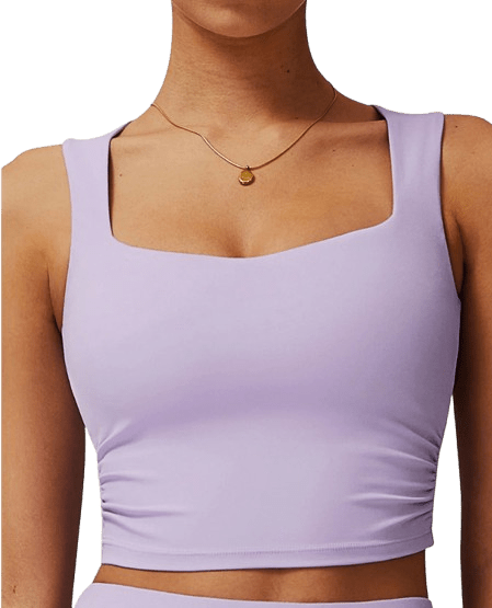 Svl Plush Pleat Top Lavander - Padel Outlet Svl