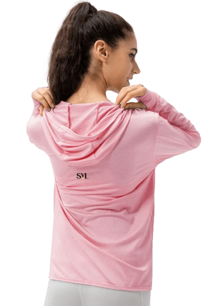 SVL Women's Lightweight Sports Jacket - Light Pink - Padel Outlet Svl