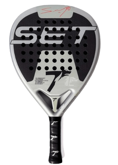 T SET PLATINUM WOLF SANYO CONTROL PADEL RACKET 25 - Padel Outlet T SET