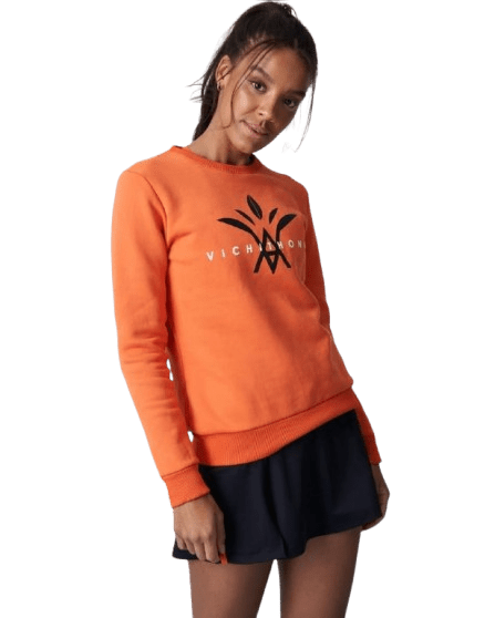 Vichithong womens sweatshirt orange - Padel Outlet Vichithong